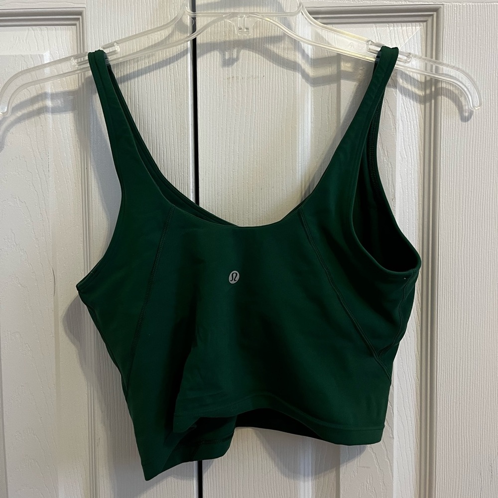 Forest Green align tank